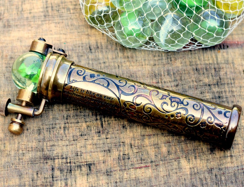 ANTIQLICIOUS Premium Handcrafted Kaleidoscope Vintage Optical for Adults Twist to Reveal Stunning Patterns Ideal for Art Science and Creativity Enthusiasts - Image 2