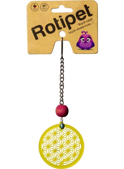 Rotipet Bird Toy Acrylic Geometric Pendulum-04 