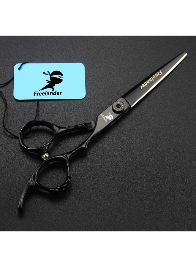 ROCOCO 15cm Professional Japan 440C Hair Cutting Shears - Salon Hair Blending/Thinning/Texturizing Scissor for Barber or Home Use - Image 5