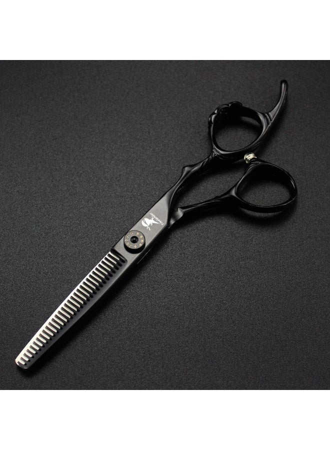 ROCOCO 15cm Professional Japan 440C Hair Cutting Shears - Salon Hair Blending/Thinning/Texturizing Scissor for Barber or Home Use - Image 3