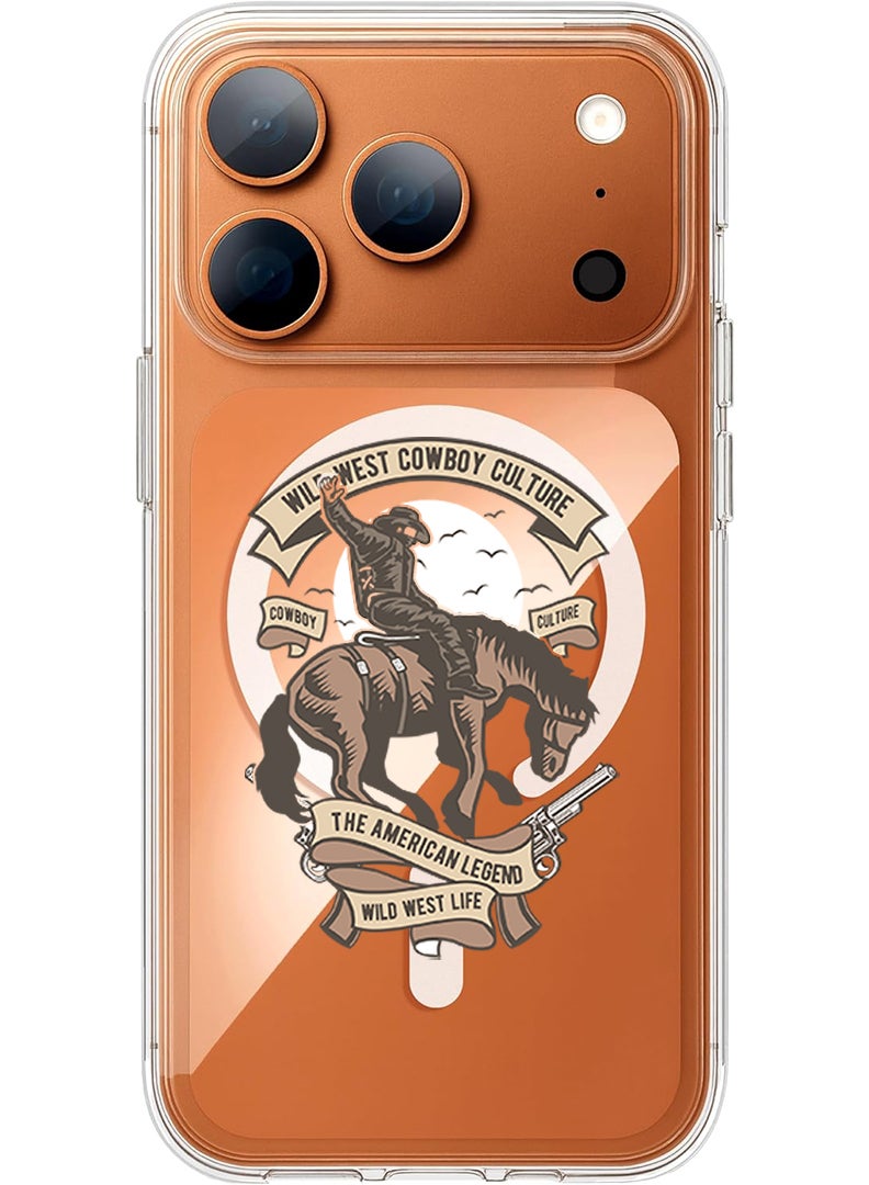 Theodor Magnetic Case for Apple iPhone 17 Pro Max Compatible with MagSafe Wireless Charging, Shockproof Phone Bumper Cover - Work like a Captain - Image 1