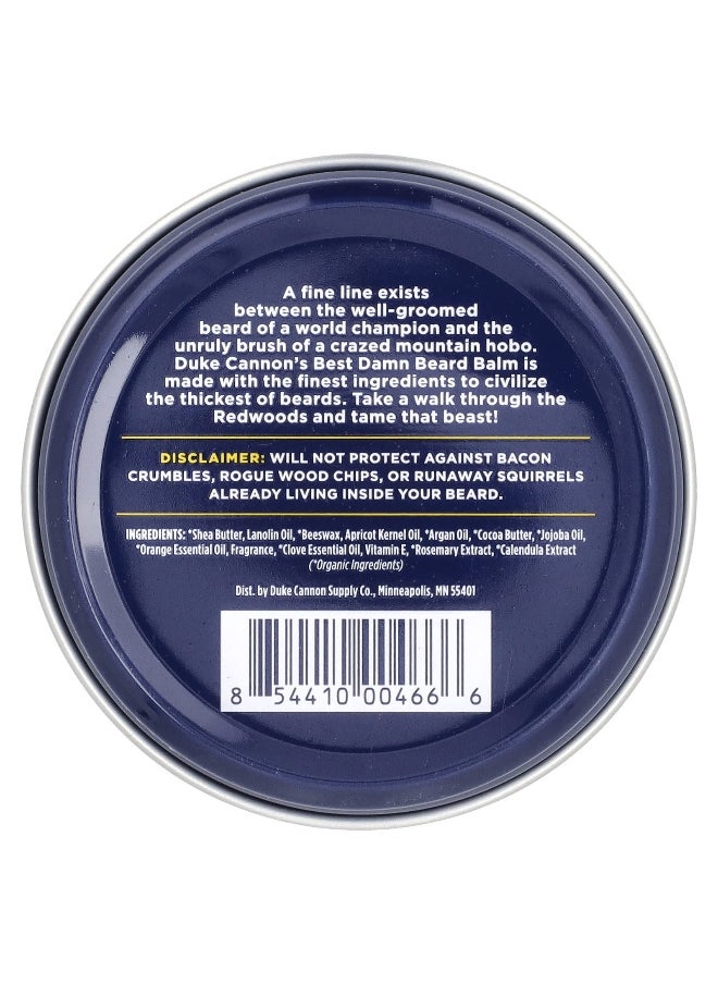 Duke Cannon Supply Co. Duke Cannon Supply Co., Best Damn Beard Balm, Redwood, 1.6 oz (48 g)  - Image 2