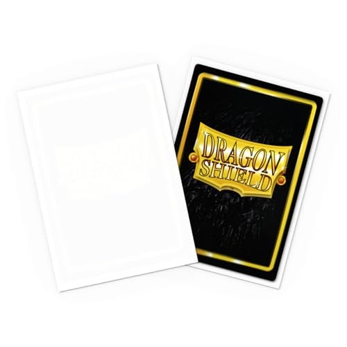 Arcane Tinmen Dragon Shield | Japanese Size Card Matte Sleeves | 60 CT - Smooth & Tough Premium TCG Sleeves - Compatible with Yu-Gi-Oh, Naruto, Cardfight & Vanguard | White - Image 3