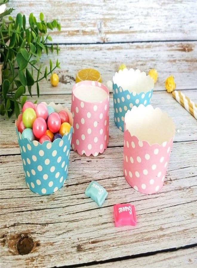 Cake Decor - Deep Paper Muffin Cupcake Baking Cups - Multicolor, 50 Pack - Premium Non-Stick, Grease-Resistant, Oven Safe, Disposable Liners for Muffins, Cupcakes, Treats - Image 5