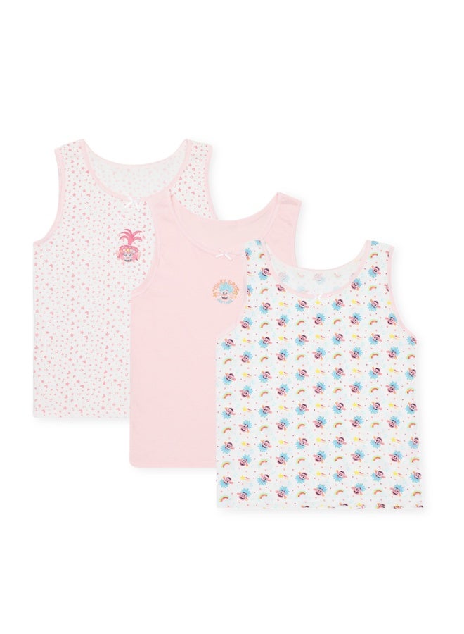 Trolls GIRLS VEST PR TROLLS 3 PCS 2-8 YRS JHG-PBTRGVE001 - Image 1
