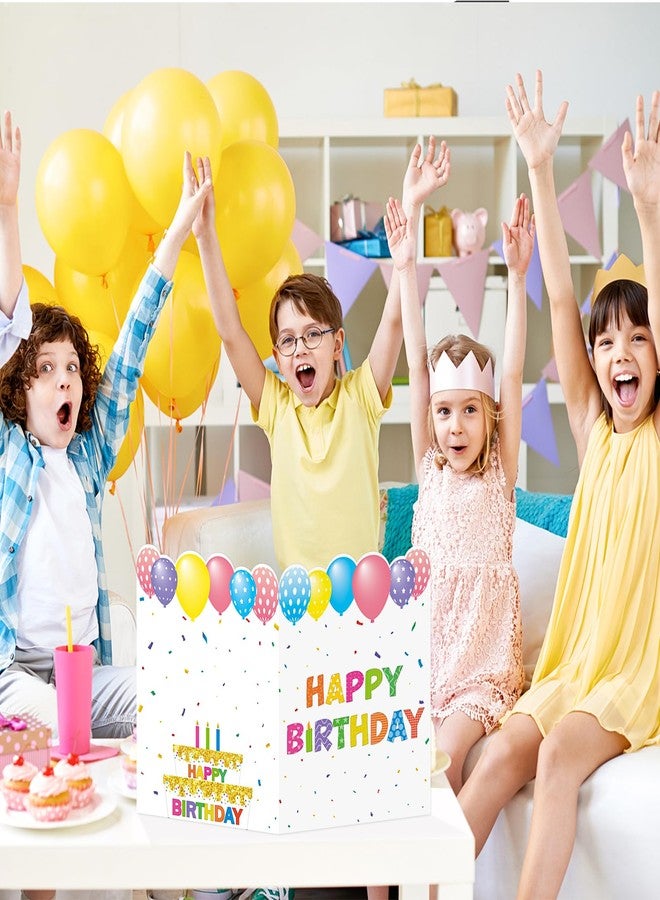 WNINK Jumbo Birthday Card Giant Guest Book, Extra Large Birthday Greeting Card with Envelope for Girls Boys Men Women Birthday Party Supplies 22 x 14 Inch - Image 3