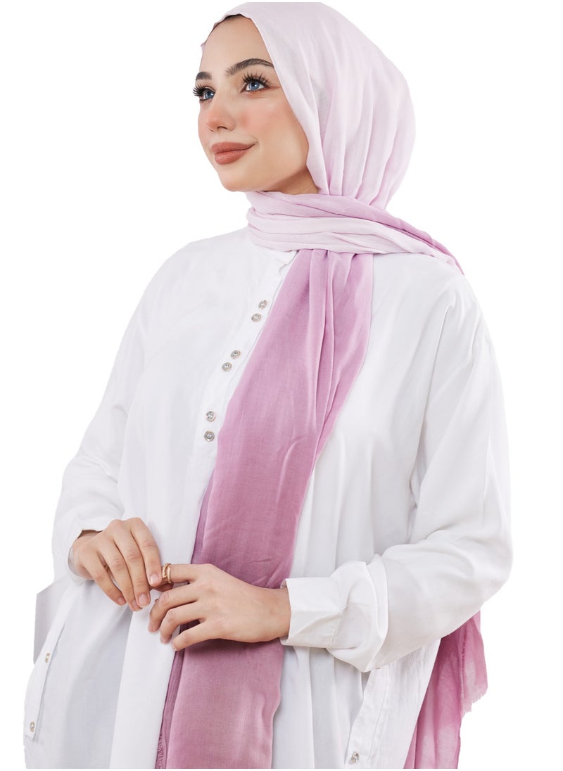 طرحة قطن مودال ديجرادية - كشمير