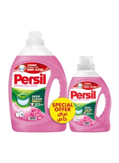 Persil Liquid Laundry Detergent Rose And Power Gel 2.9L + 1L  - Image 1
