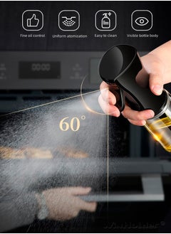 WinHolder Oil Sprayer -  Olive Cooking Dispenser Bottle - Olive Oil Spray Bottle -  Home Kitchen Cooking Tool for Air Fryer, Roasting, BBQ, Salad, Baking, Barbecue-220ml  - Image 5