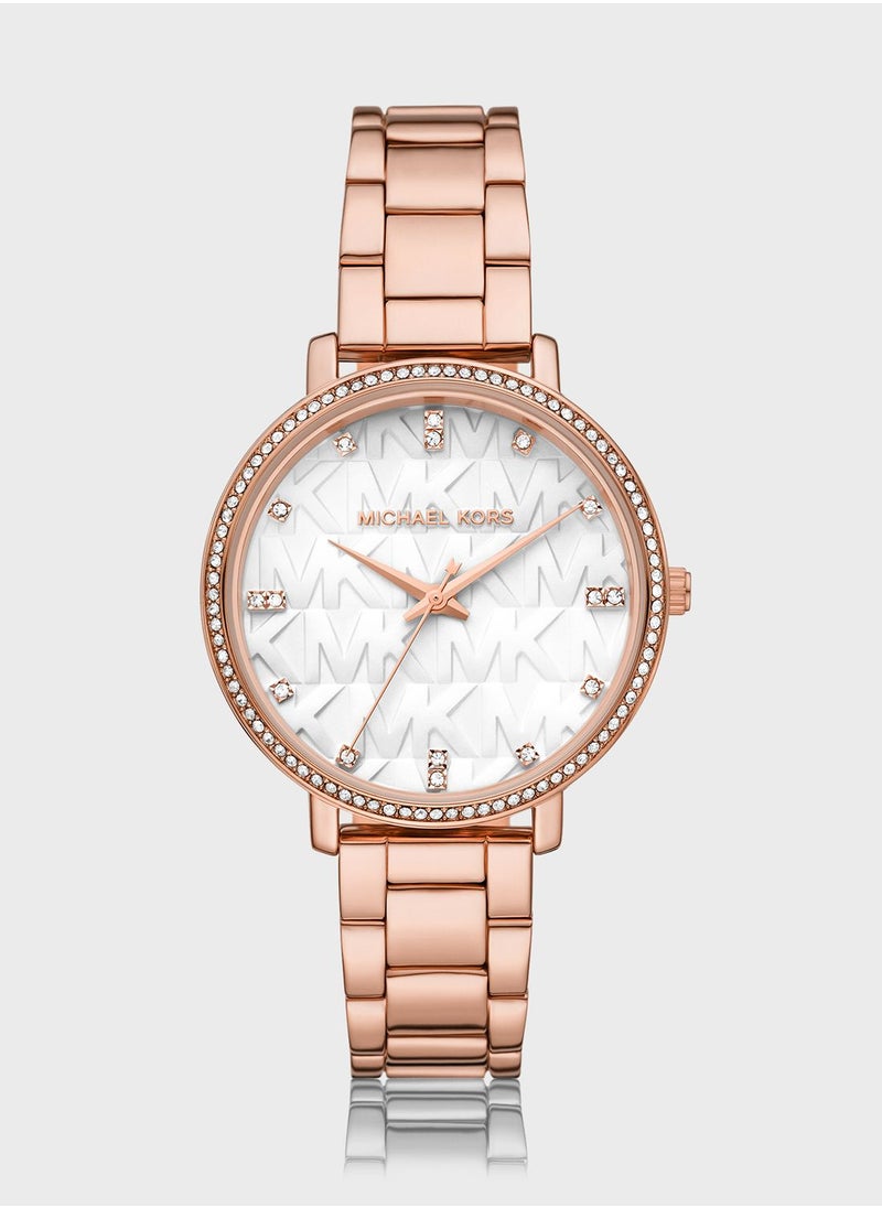 Michael Kors Classic Steel Strap Analog Watch  - Image 1