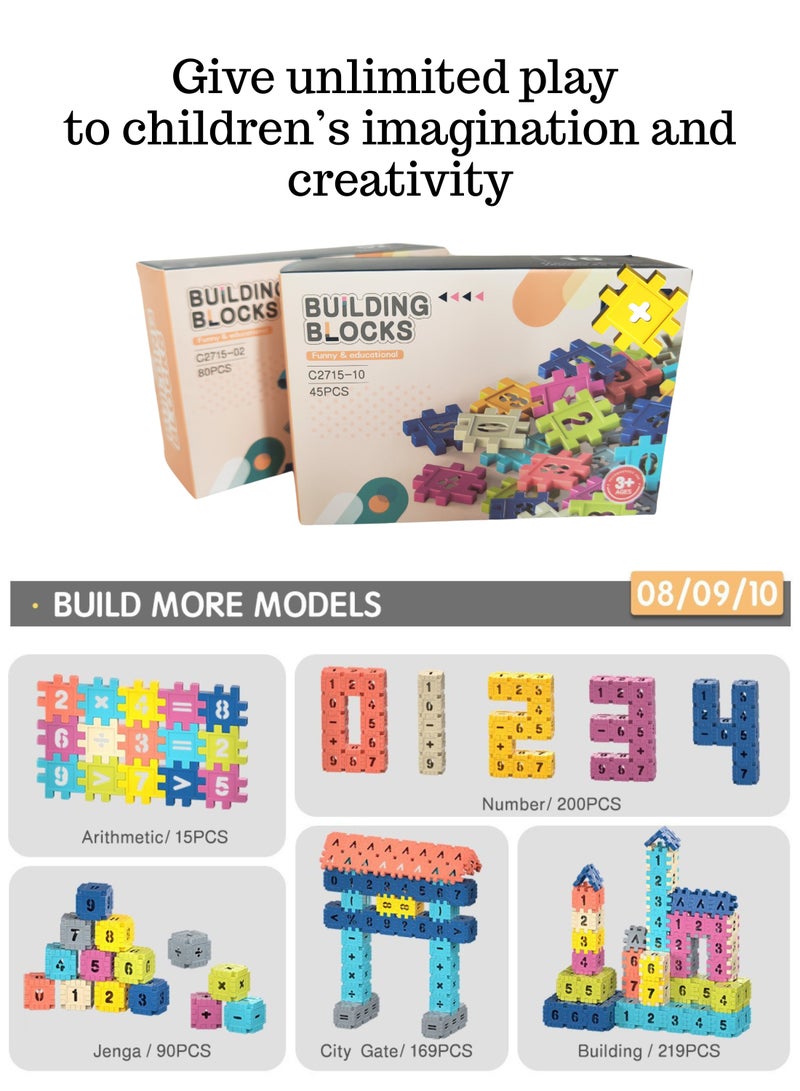 STEM Educational Building Blocks for Kids -  Safe  Colorful Construction Toy,  Gift for Ages 3+ (Travel-Friendly) - Image 3