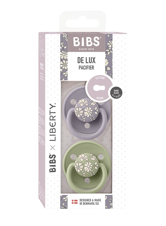 BIBS X Liberty De Lux 2 Pack Onesize - Image 2