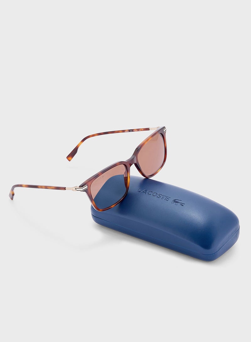 لاكوست نظارات شمسية دائرية - Image 5