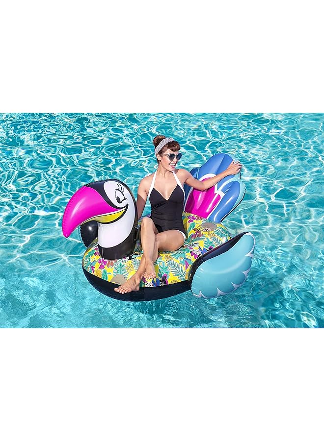 بست واي لعبة ركوب طائر الطوقان بتصميم رسوميات ميني ماوس، بطول 207 سم وعرض 150 سم - Image 2