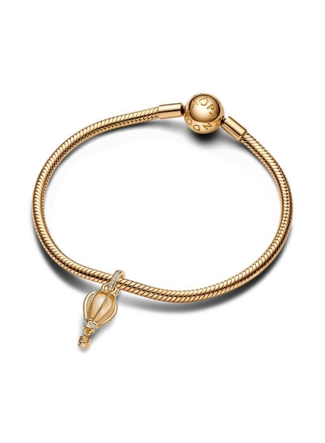 PANDORA Sparkling Clear Hot Air Balloon Dangle Charm - Image 2