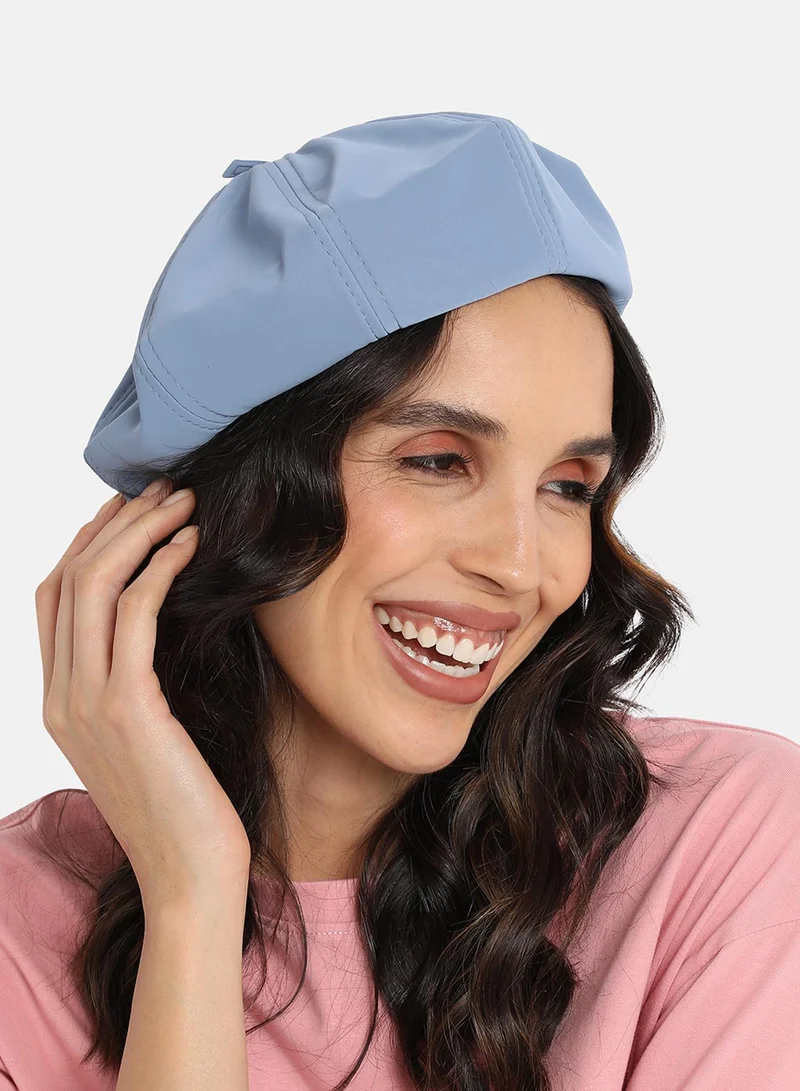 Haute Sauce Pin Tipped Bakerboy Hat - Icy Blue