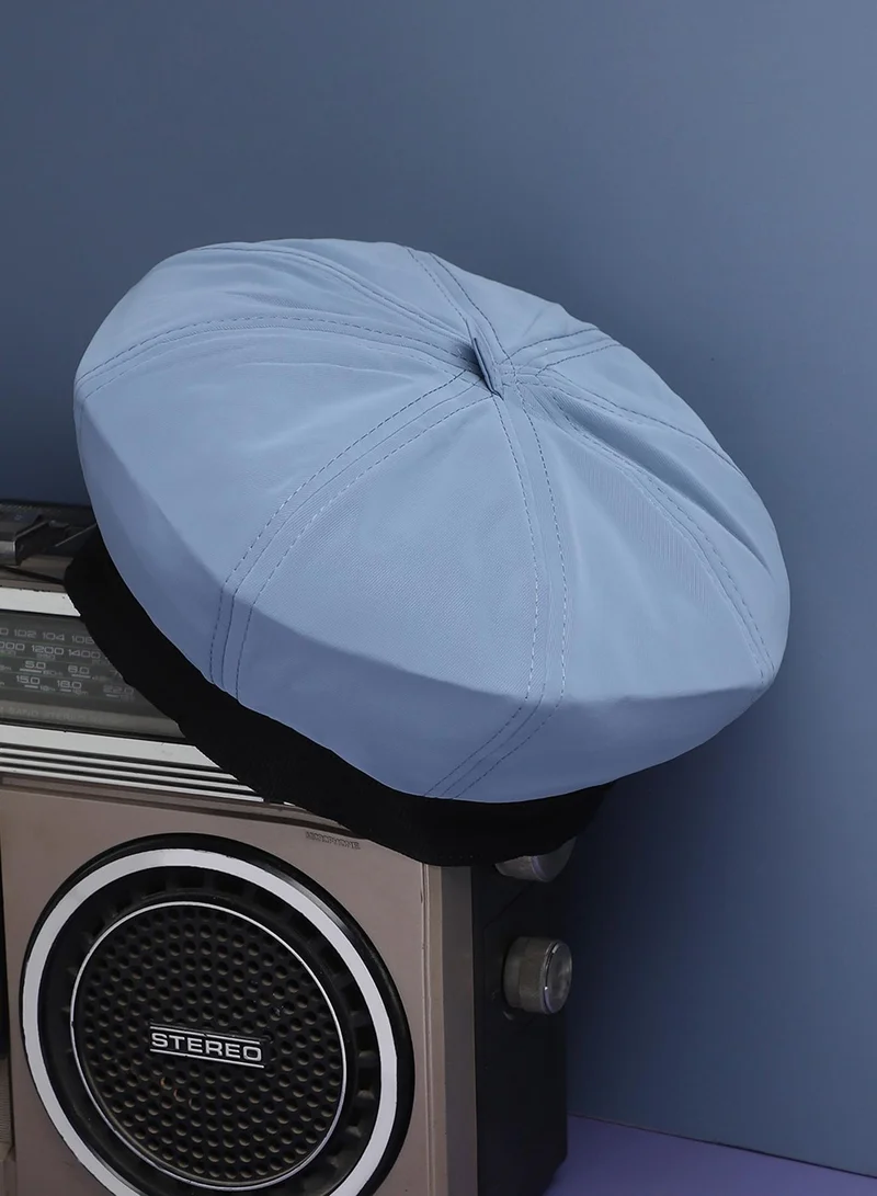 Haute Sauce Pin Tipped Bakerboy Hat - Icy Blue