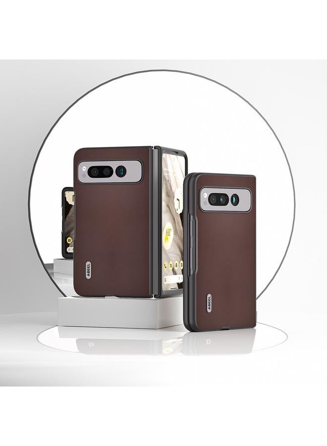 اس-توب جراب هاتف Google Pixel Fold القابل للطي من ABEEL، مصنوع من الجلد الطبيعي من سلسلة Xiaoya - Image 2