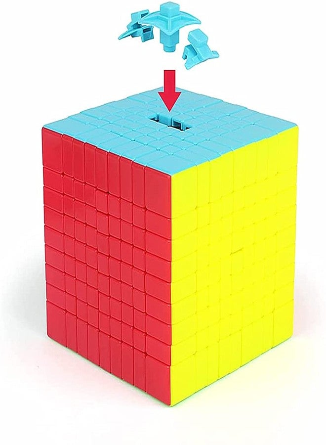 LiangCuber QY Speed Cube 9x9 Stickerless 75MM 9x9x9 Puzzle Cube Magic(2021 Version) - Image 3