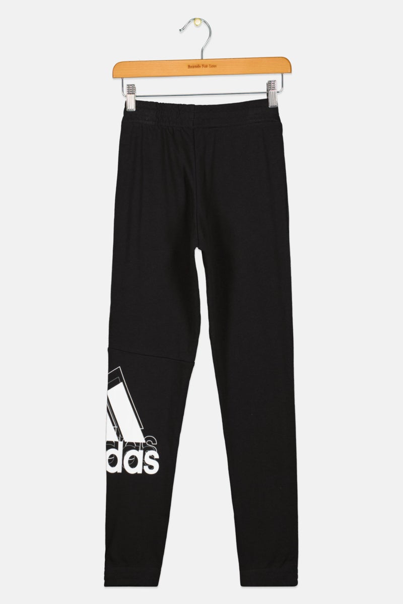 Adidas Kids Boy Brand logo Outdoor Track Pants, Black  - Image 2