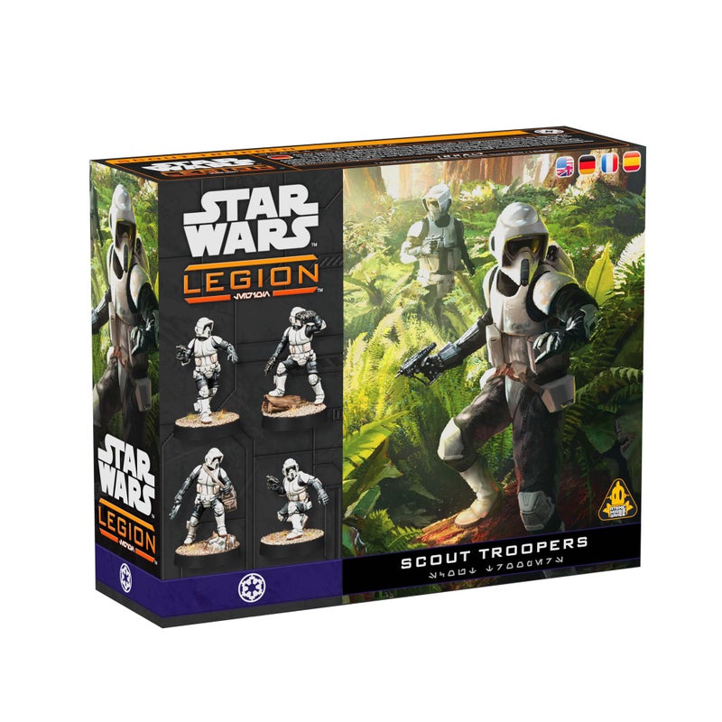 Asmodee Star Wars Legion Scout Troopers Unit Expansion  Tabletop Miniatures Game Strategy Game for Kids and Adults Ages 14 2 Players 90 Min Playtime Made by Atomic Mass Games - Image 3