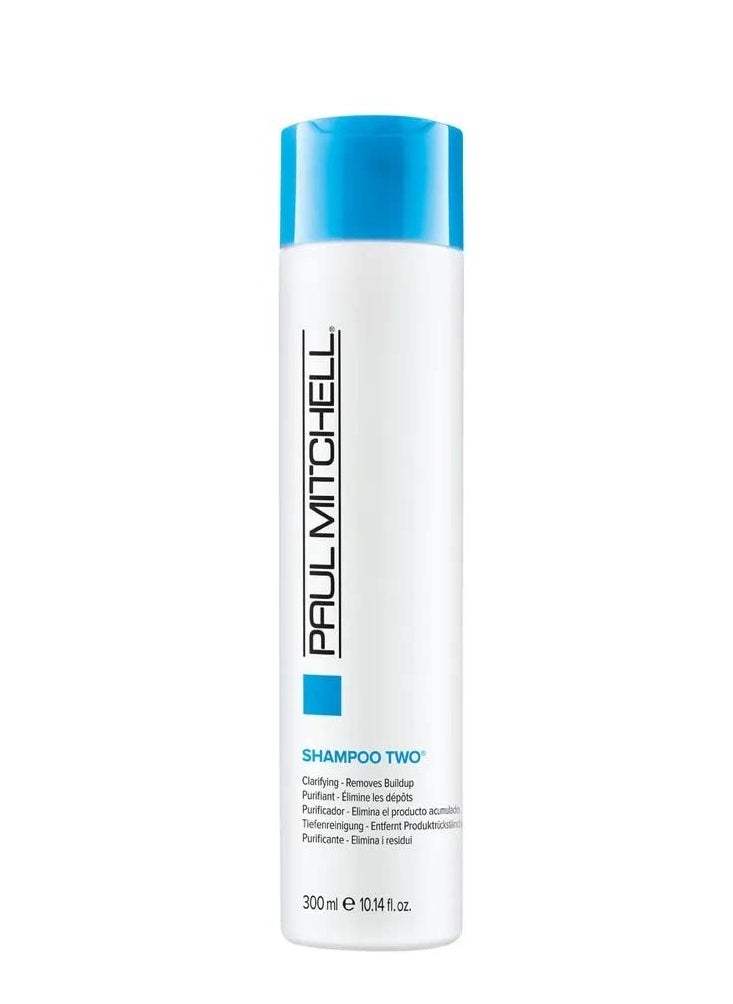 Paul Mitchell Paul Mitchell Shampoo Two, Clarifying, Removes Buildup, For All Hair Types, Especially Oily Hair 10.14 fl. oz. - Packaging may vary  - Image 1