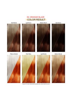Adore Semi Permanent Hair Color Vegan And Crueltyfree Hair Dye 4 Fl Oz 039 Orange Blaze (Pack Of 2)  - Image 4