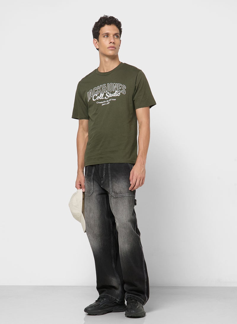 JACK & JONES Jjmakoto Short Sleeve T-Shirt  - Image 4