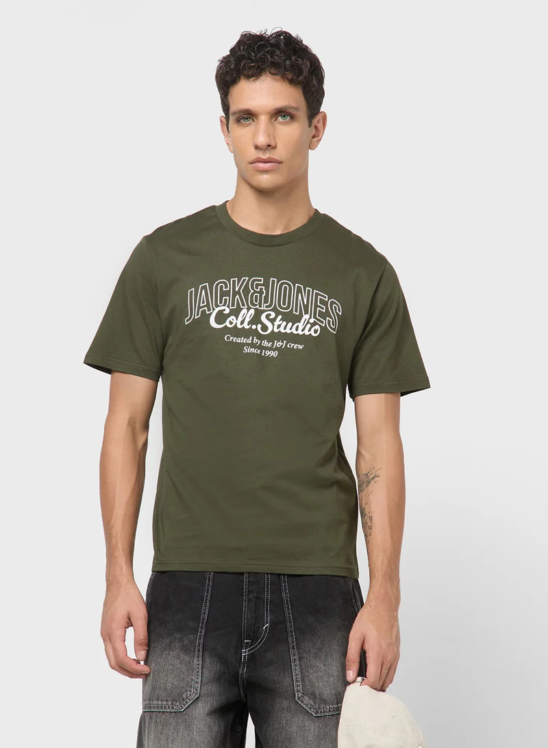 JACK & JONES Jjmakoto Short Sleeve T-Shirt