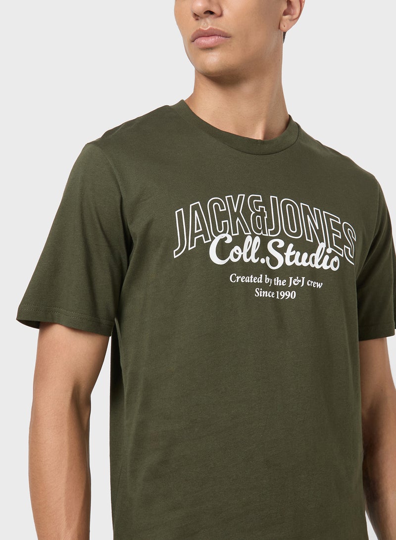 JACK & JONES Jjmakoto Short Sleeve T-Shirt  - Image 3