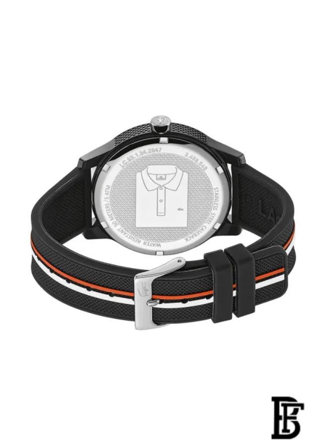 Lacoste 2011071 Men’s Silicone Quartz Analog Wrist Watch - Image 3