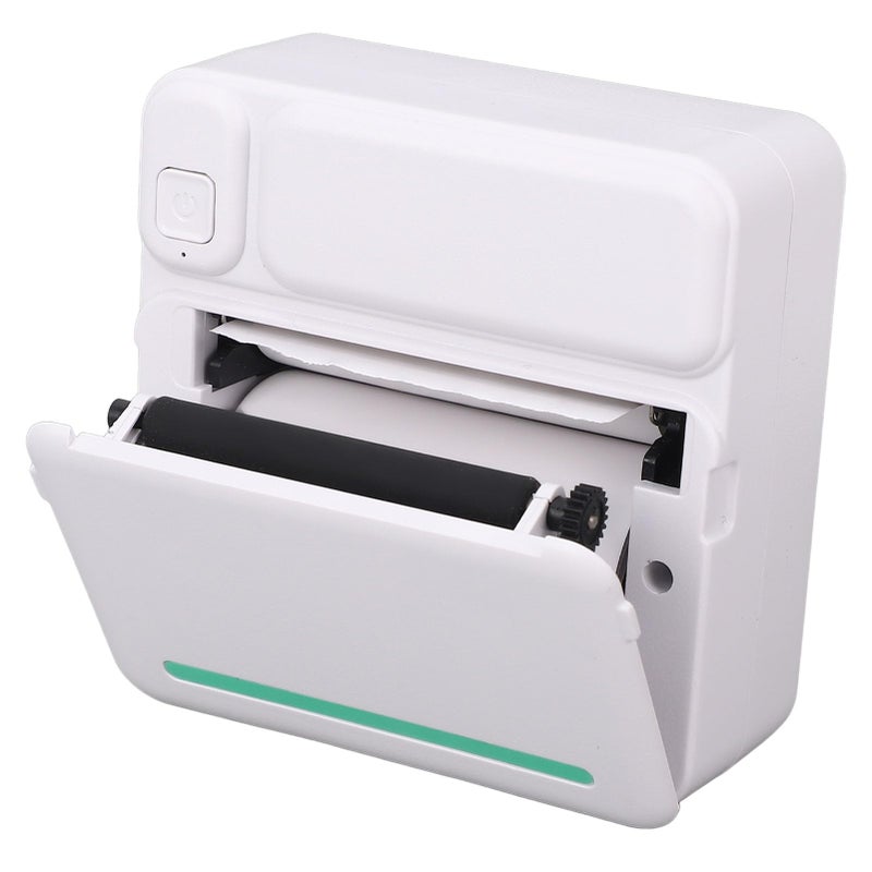 Portable Thermal Printer with 10 Rolls Self Adhesive Paper for Labels Receipts Notes - Image 4
