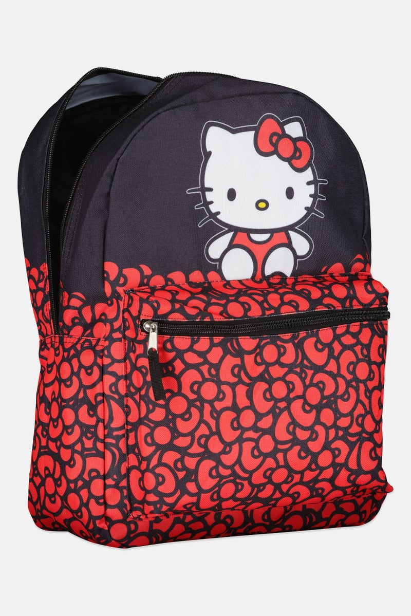 Hello Kitty Kids Girl Graphic Print Backpack, Multicolor - Image 3