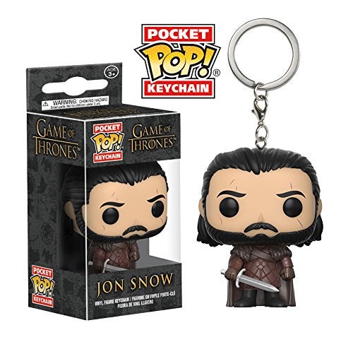 Funko Pop Keychain: GOT - Jon Snow Toy Figure - Image 2