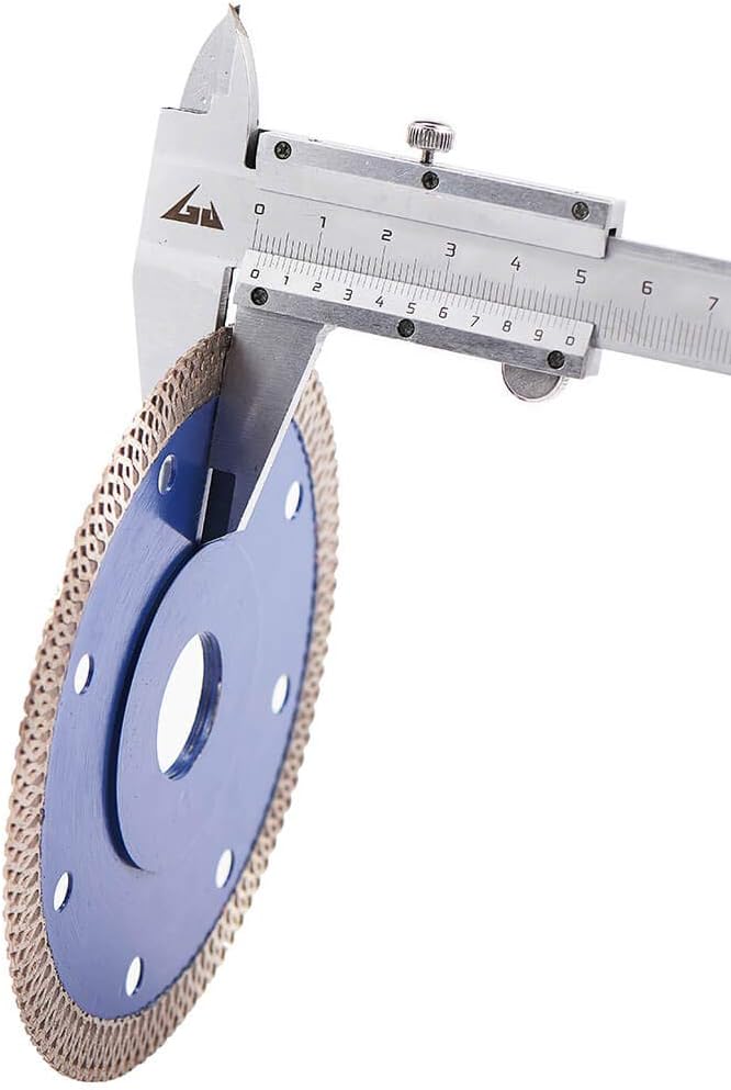 PEAKIT Dry Wet Tile Cutter Blade 4 Inch Porcelain Diamond Saw Blade Ceramic Cutting Disc for Angle Grinder or Tile Saw - Image 4