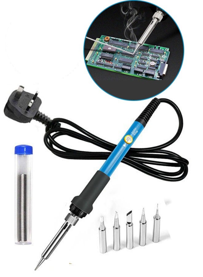7 Piece Set Electrical Soldering Iron Kit - Image 1