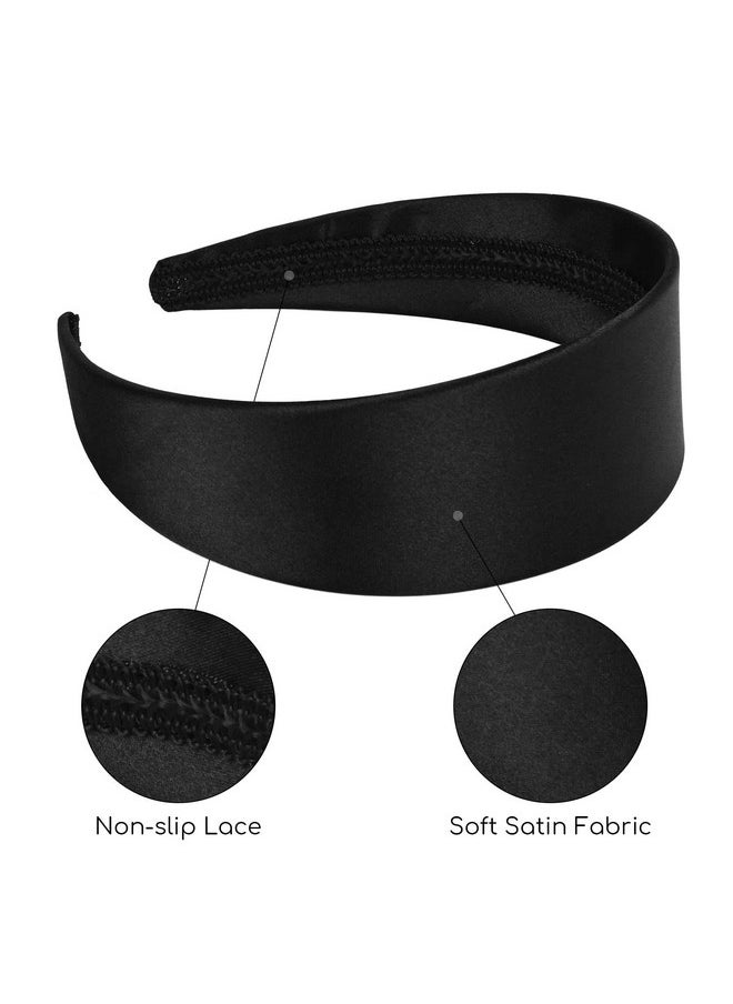 2 Inch Wide Satin Headband For Women And Girls -White/Black - pzsku/ZCE1DB8236A7EBD579F79Z/45/_/1735567131/d2ab8ddb-3f59-45ec-84f5-3e86e7651b65