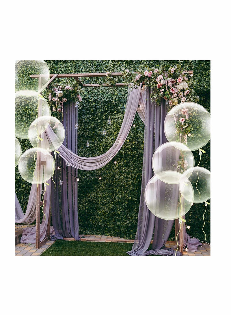 30 Pieces Of Transparent Bobo Balloons, Bubble Balloons Are Suitable For Birthday Parties, Houses Wedding Anniversary, Indoor And Outdoor (25.4 Cm)