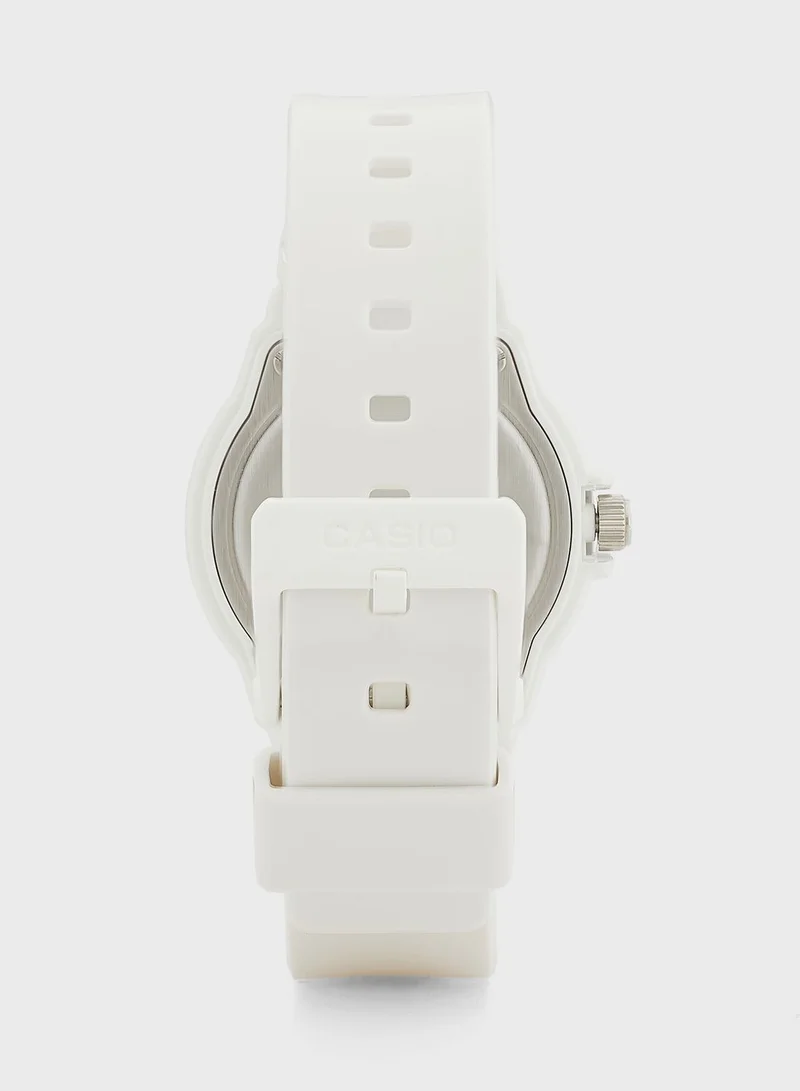 CASIO Pu Strap Analog Watch
