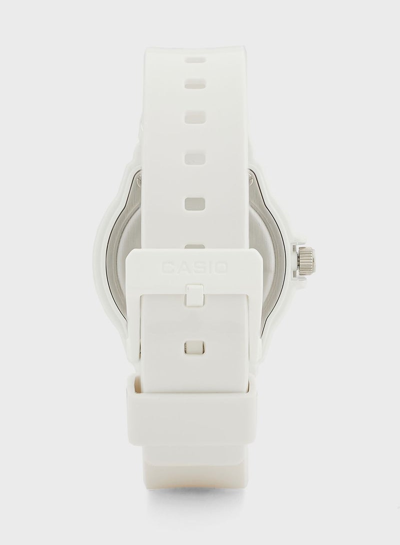 كاسيو ساعة يد بعقارب وسوار من البولي يوريثان - Image 4