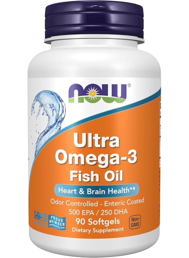 Now Foods Ultra Omega-3 90 Softgels - Image 1