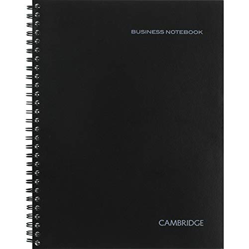 Cambridge Limited Professional Spiral Notebook NEW BUSINESS ADDITION, 3 Pack, Legal Ruled, 6-5/8" X 9-1/2" Page Size, 80 Sheets, Wirebound Office journal & Notebook for Women & Men, Black. CAM10-402 - Image 3