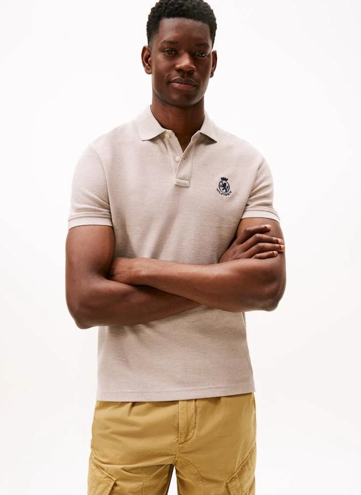 TH Crest Regular Fit Pique Polo Shirt