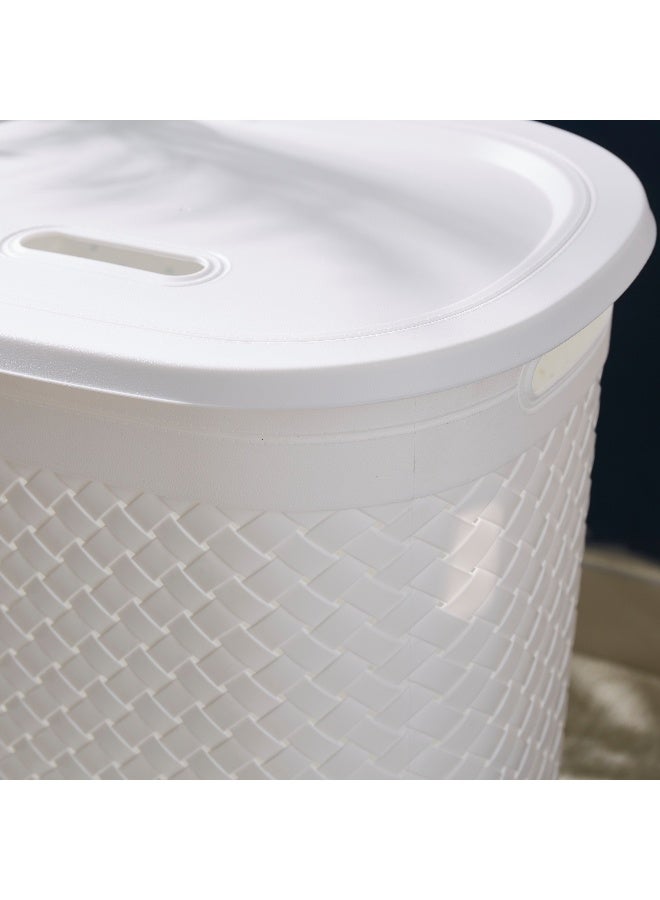 Home Box Tidy Laundry Hamper with Lid - Image 4