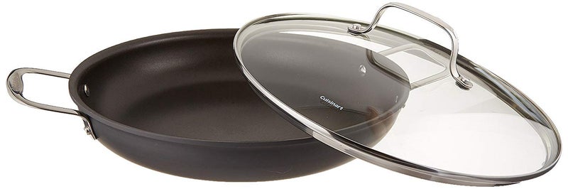 Cuisinart 625-30D Chef's Classic Nonstick Hard-Anodized 12-Inch Everyday Pan with Medium Dome Cover - Image 2