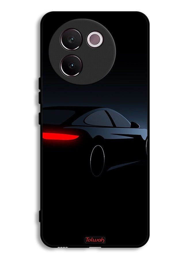 Tolwak Vivo V30e 5G Protective Case Cover Dark Car - Image 1
