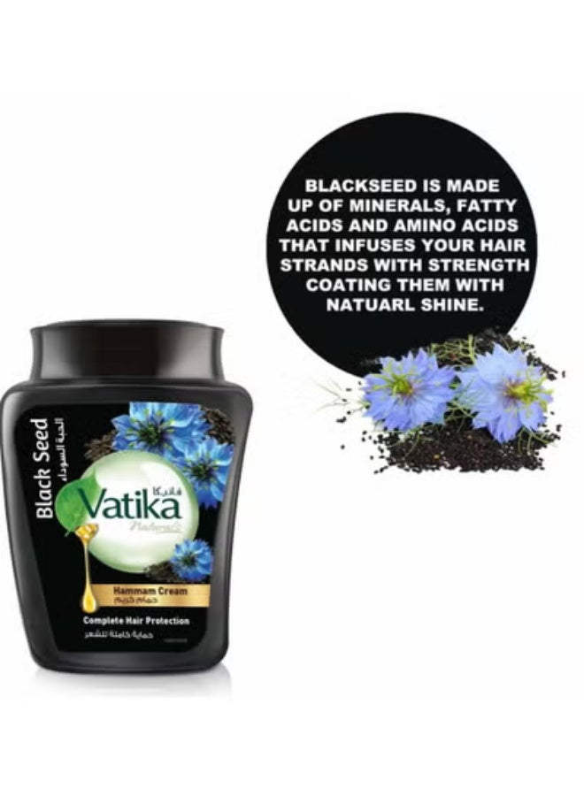 فاتيكا ناتشورالز  كريم حمام بالحبة السوداء لحماية كاملة للشعر 450 جم - Image 3