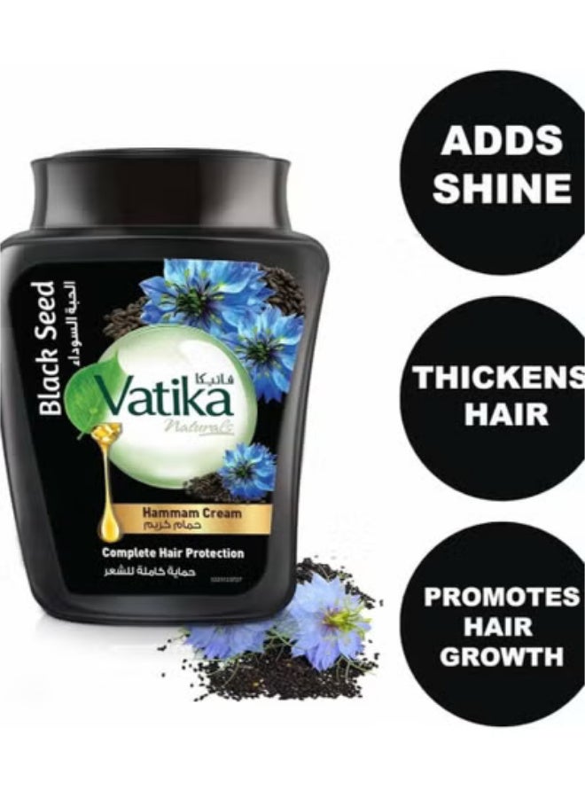 فاتيكا ناتشورالز  كريم حمام بالحبة السوداء لحماية كاملة للشعر 450 جم - Image 4