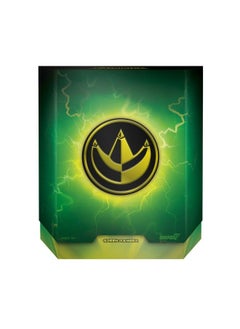 Super7 Mighty Morphin Power Rangers Green Ranger Ultimates! 7 In Scale Action Figure  - Image 4