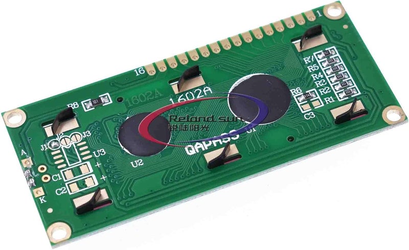 2PCS HD44780 1602 16x2 Serial LCD Black Character Display (blue) - Image 2